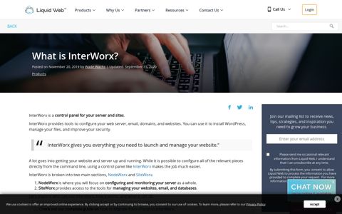 A Beginner's Guide to the InterWorx Control Panel | Liquid Web