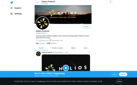 Helios Protocol (@HeliosPlatform) | Twitter
