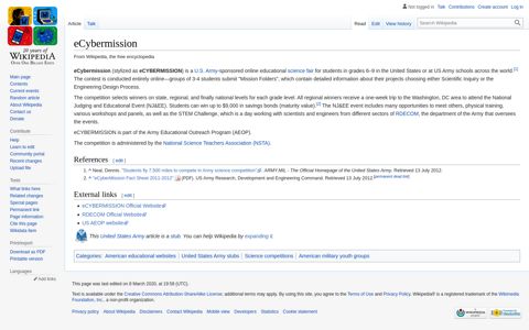 eCybermission - Wikipedia