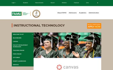 Instructional Technology- Florida Agricultural and Mechanical ...