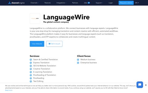 LanguageWire | ChannelEngine
