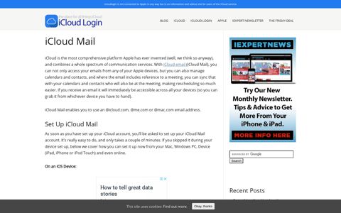 iCloud Mail - iCloud LogIn