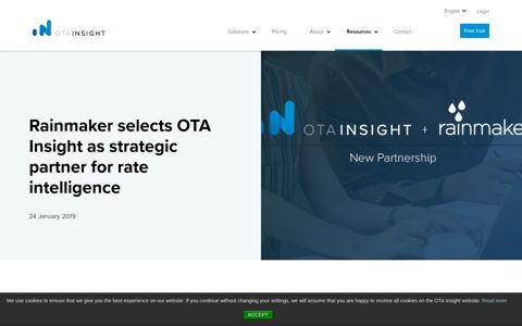 Rainmaker selects OTA Insight as strategic partner for rate ...