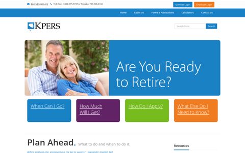 KPERS Retirement Information Center