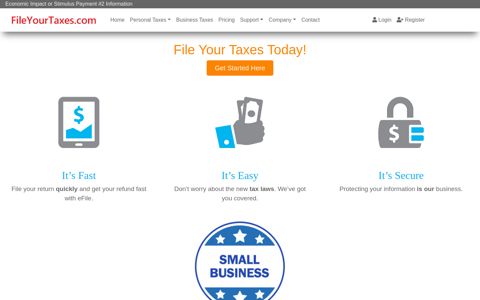 FileYourTaxes.com: File Taxes Online Service Federal & State