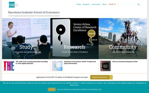 Barcelona Graduate School of Economics | Barcelona GSE