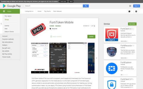 FortiToken Mobile - Apps on Google Play