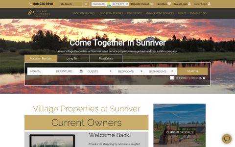 Long Term Owners - Village Properties at Sunriver
