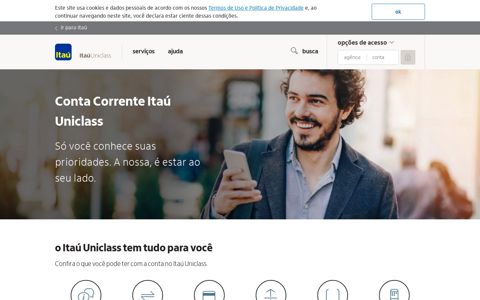 Conta Corrente | Itaú Uniclass - Banco Itaú