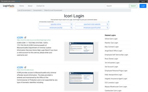 Icori Login - iCORI - LoginFacts