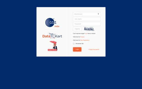 Login - DataKart Source of Reliable Product Data