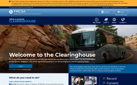 Drug & Alcohol Clearinghouse - Home