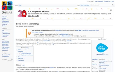 Local Heroes (company) - Wikipedia