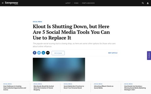 Klout Is Shutting Down, but Here Are 5 Social Media Tools ...