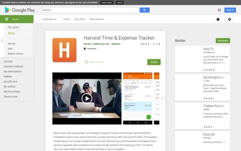 Harvest Time & Expense Tracker - Apps on Google Play