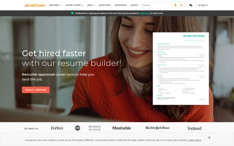 LiveCareer: Professional Resume Services from the Experts