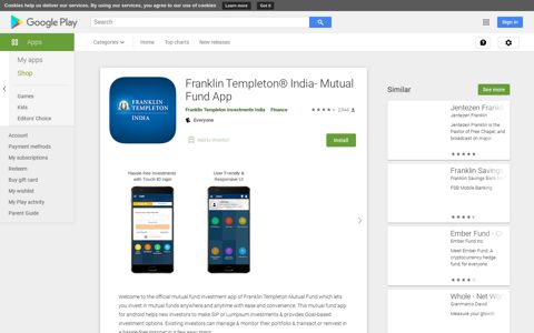 Franklin Templeton® India- Mutual Fund App - Apps on ...