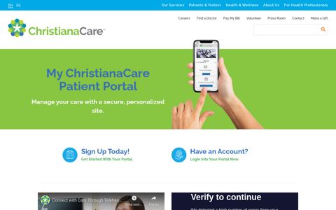 Patient Portal – ChristianaCare