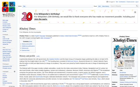 Khaleej Times - Wikipedia