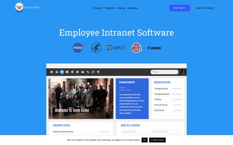 Employee Intranet Portal: Benefits and Tools | HyperOffice