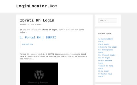 Ibrati Rh Login - LoginLocator.Com