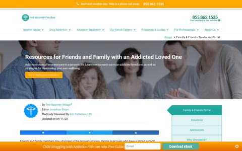 Friends & Family Portal - The Recovery Village
