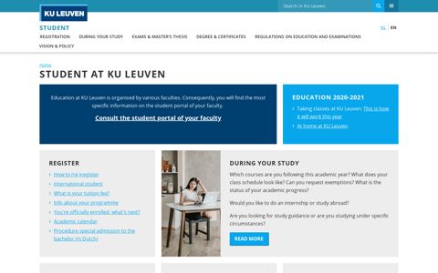 Student at KU Leuven – Student