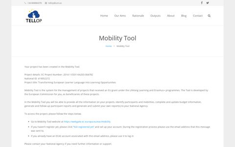 Mobility Tool - TELL-OP