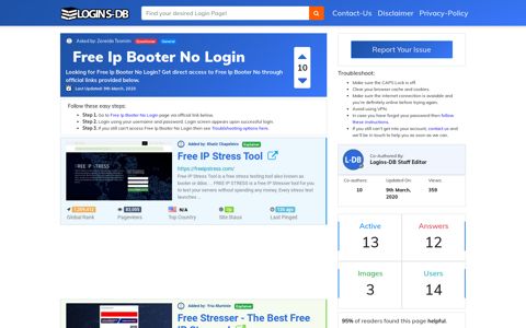 Free Ip Booter No Login - Logins-DB