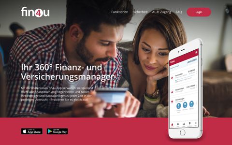 fin4u: Finanzen und Versicherungen online verwalten
