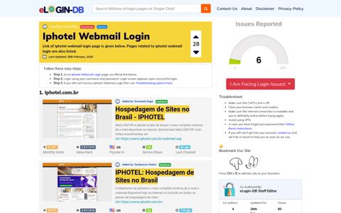 Iphotel Webmail Login