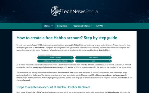 CREATE ACCOUNT at HABBO【Step by Step Guide ▷ 2020】