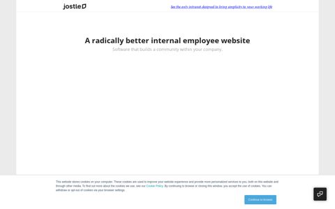 Internal Employee Website | Jostle