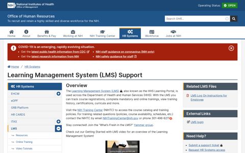 Learning Management System (LMS) Support | Office of ...