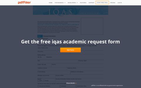 Iqas Form - Fill Online, Printable, Fillable, Blank | pdfFiller