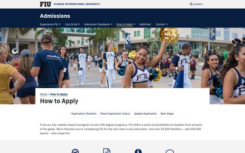 How to Apply | Admissions | Florida International University