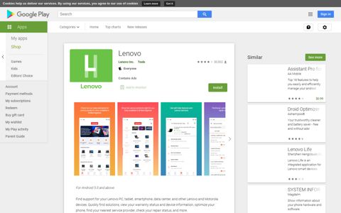 Lenovo - Apps on Google Play
