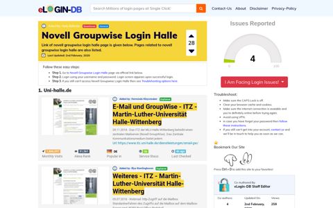 Novell Groupwise Login Halle