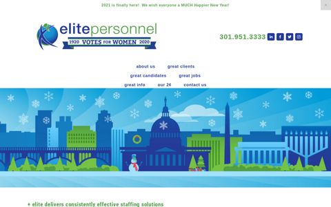 Elite Personnel: Top Employment & Temp Agency | MD, VA, DC