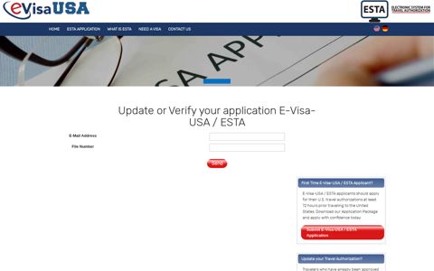 Recover Esta online login - ESTA application USA