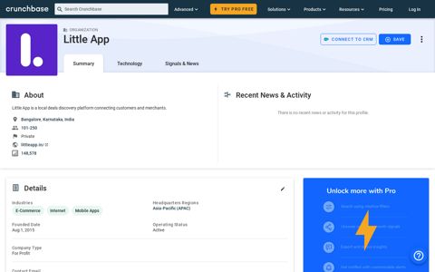 Little App - Crunchbase Company Profile & Funding