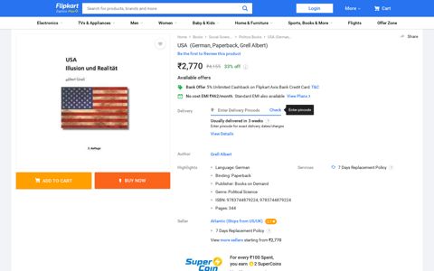 USA: Buy USA by Grell Albert at Low Price in India | Flipkart.com