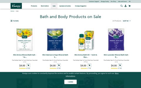 Check out the latest sale at Kneipp | Kneipp