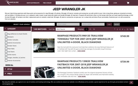 Jeep Wrangler JK Aftermarket Parts and Exterior Accessories ...