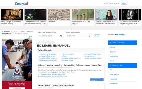 Ec Learn Emmanuel - 07/2020 - Coursef.com