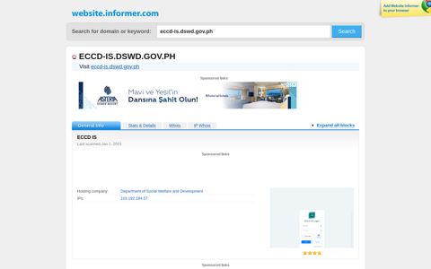 eccd-is.dswd.gov.ph at Website Informer. ECCD IS. Visit ...