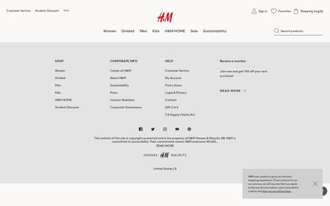 H&M Loyalty Program | Join to Earn Points & Rewards