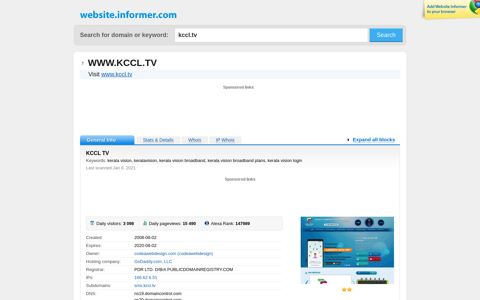 kccl.tv at Website Informer. KCCL TV. Visit KCCL.