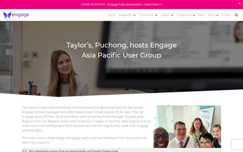 Taylor's, Puchong, hosts Engage Asia Pacific User Group ...