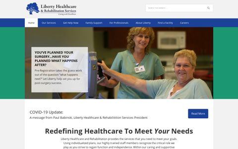 Liberty Healthcare & Rehabilitation Services – Caring with ...
